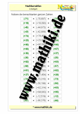 Nachbarzahlen rationaler Zahlen - ©2011-2016, www.mathiki.de - Ihre Matheseite im Internet