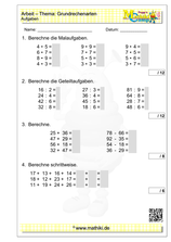 12. Mathearbeit (2. Klasse) - ©2023, www.mathiki.de