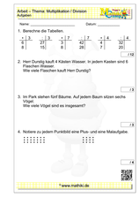 15. Mathearbeit (2. Klasse) - ©2023, www.mathiki.de
