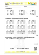 16. Mathearbeit (2. Klasse) - ©2023, www.mathiki.de