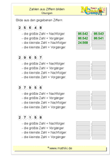 Zahlen bestimmen bis 100000 (II) (Klasse 5/6) - ©2020, www.mathiki.de