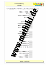 Potenzen umwandeln (I) (Klasse 5/6) - ©2011-2020, www.mathiki.de